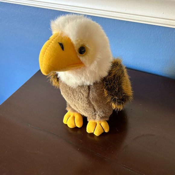 NWOT Vintage LOGO BEAR Eagle Plush Toy Stuffed Animal 1999 - Picture 2 of 11